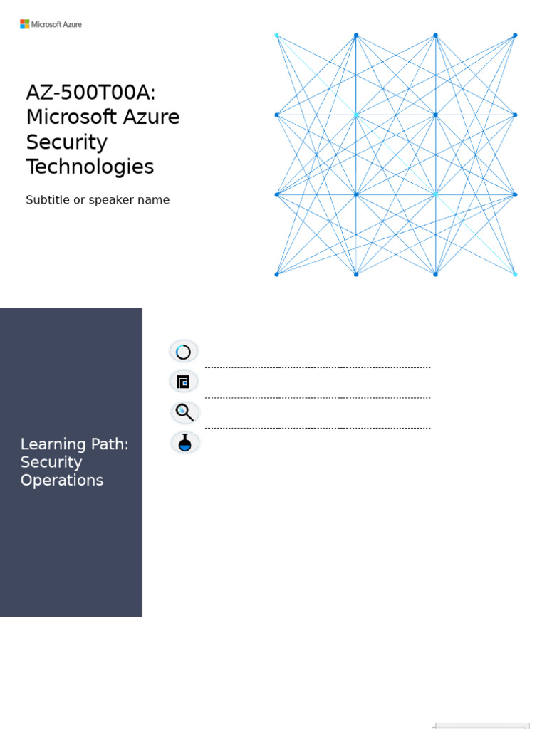 Azure Security Technologies Overview | PDF | Microsoft Azure | Computer ...