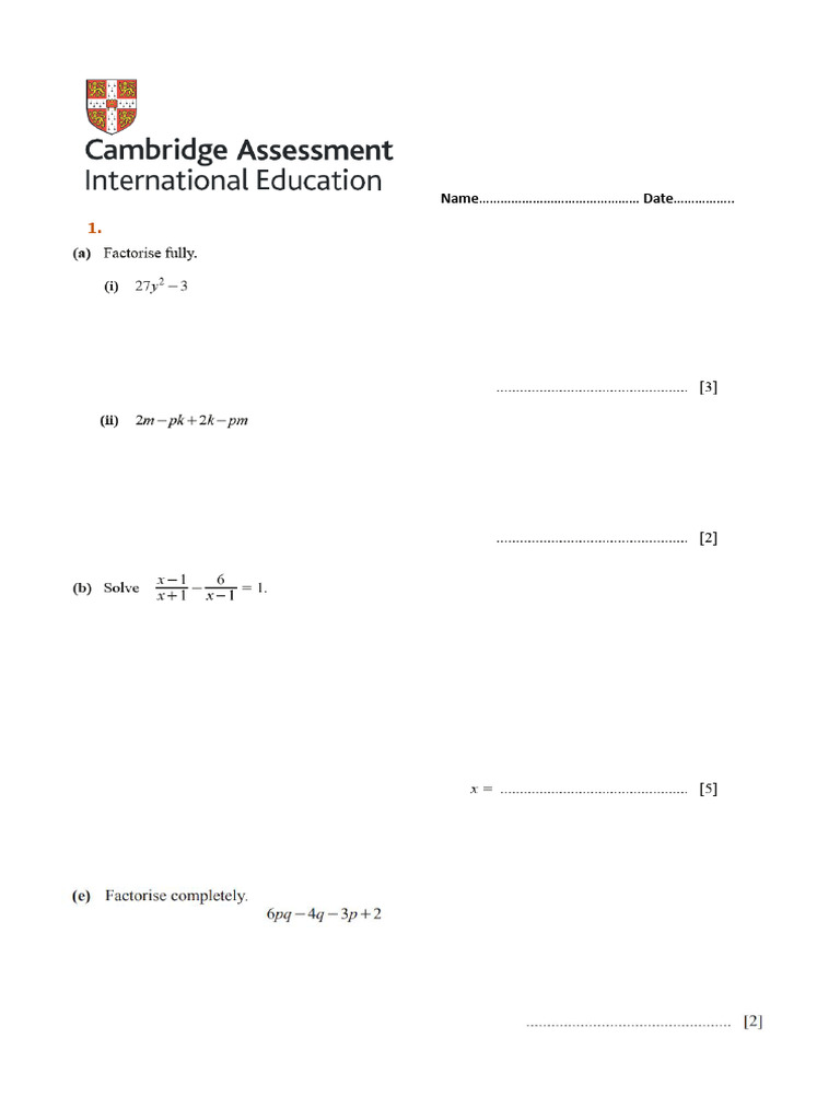 Graphing Cubic Functions and Solutions | PDF