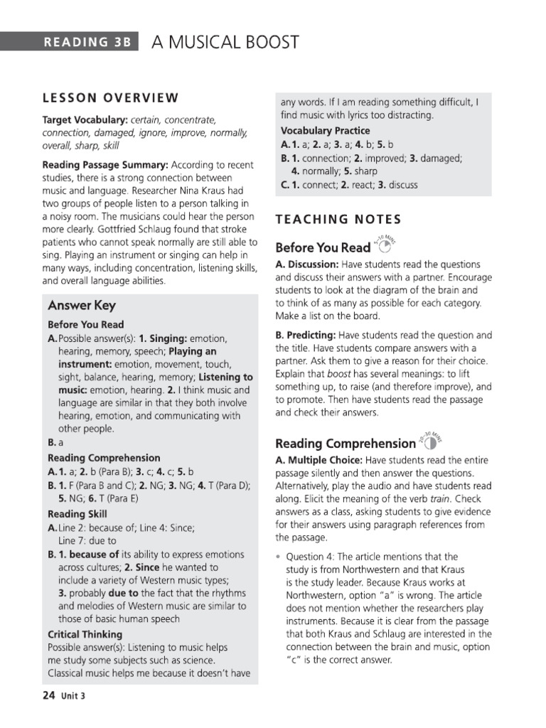 Unit 3B Teacher | PDF