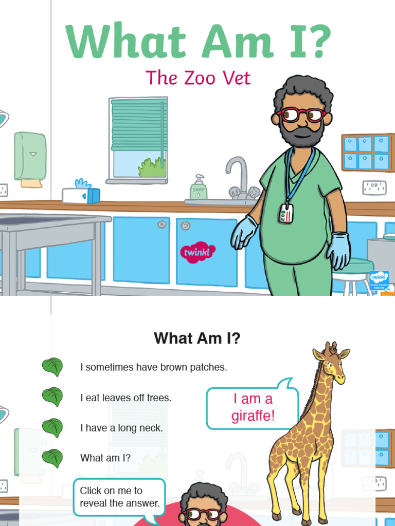 T or 1114 The Zoo Vet What Am I Animal Powerpoint - Ver - 2 | PDF | Zoology