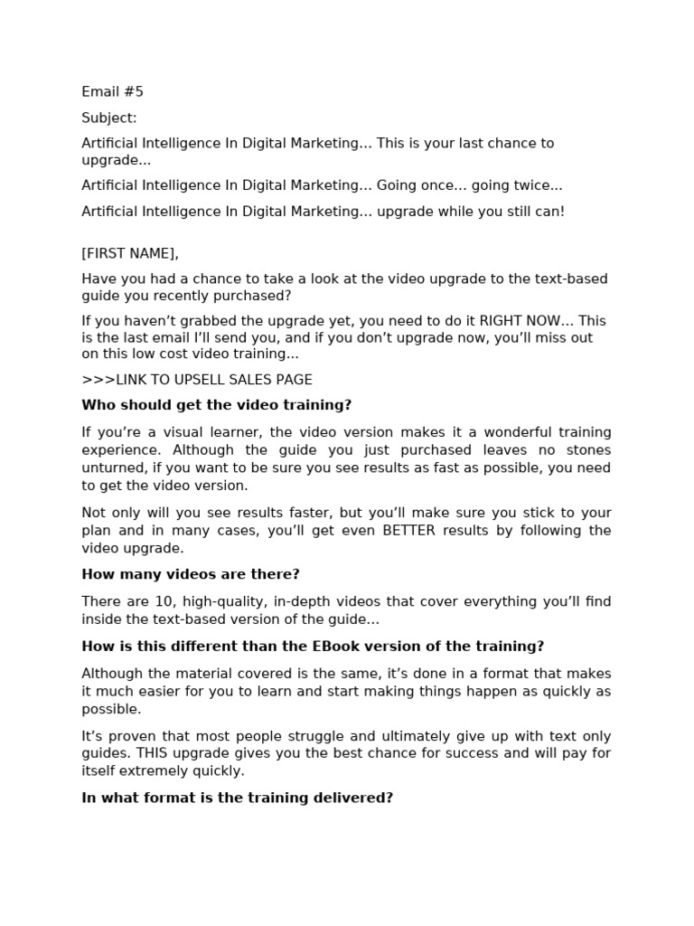 Email#5 | PDF