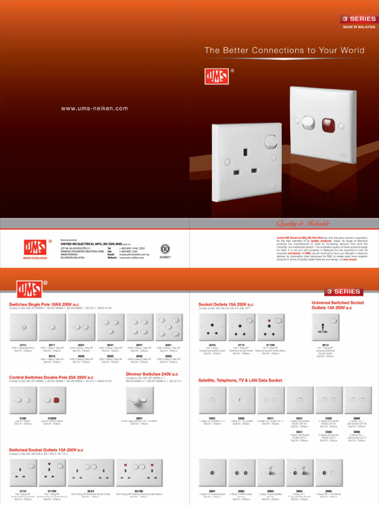 7.13 Switches & Socket | PDF