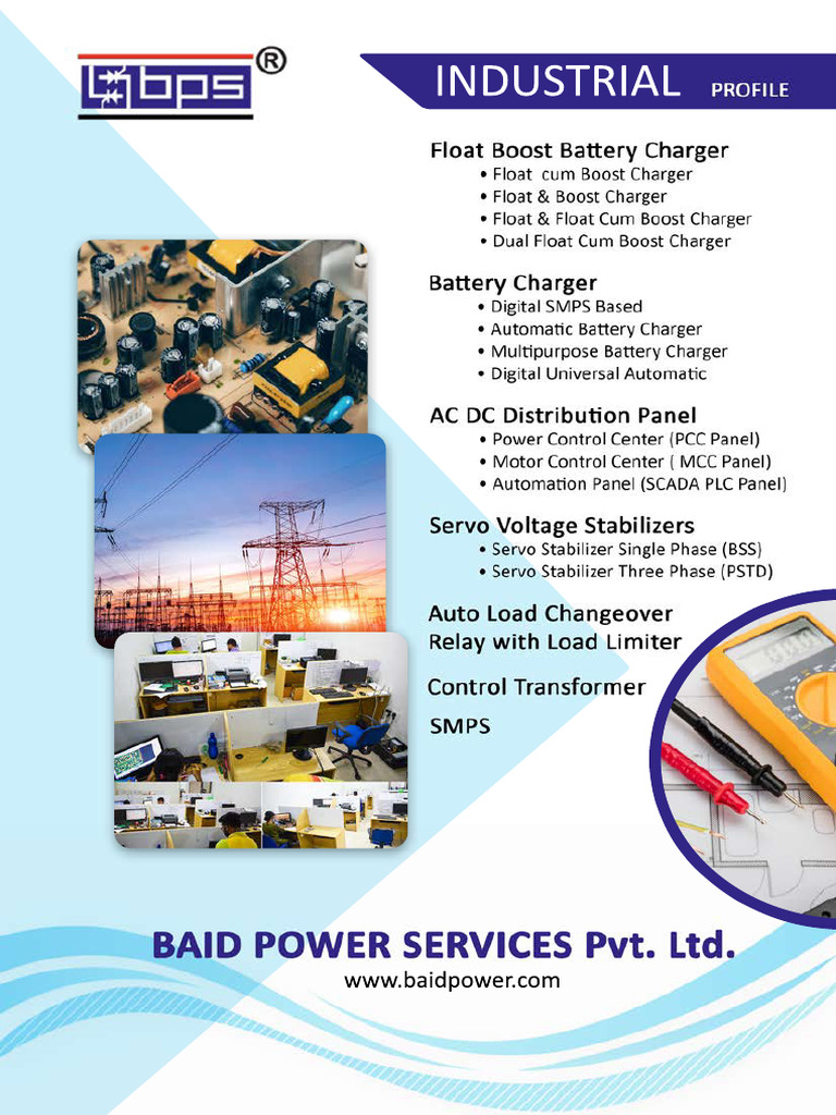 Baid Power Services: Leading Power Electronics | PDF