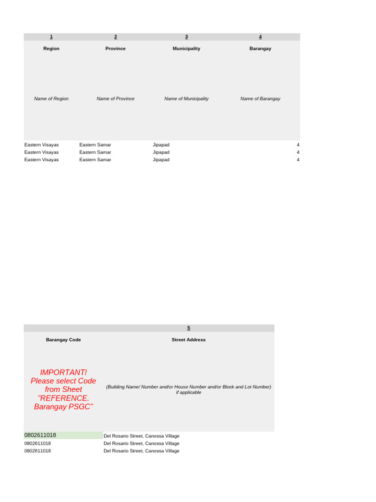 Masterlist Encoding Tool With Age Autocompute 3 | PDF | Human Reproduction