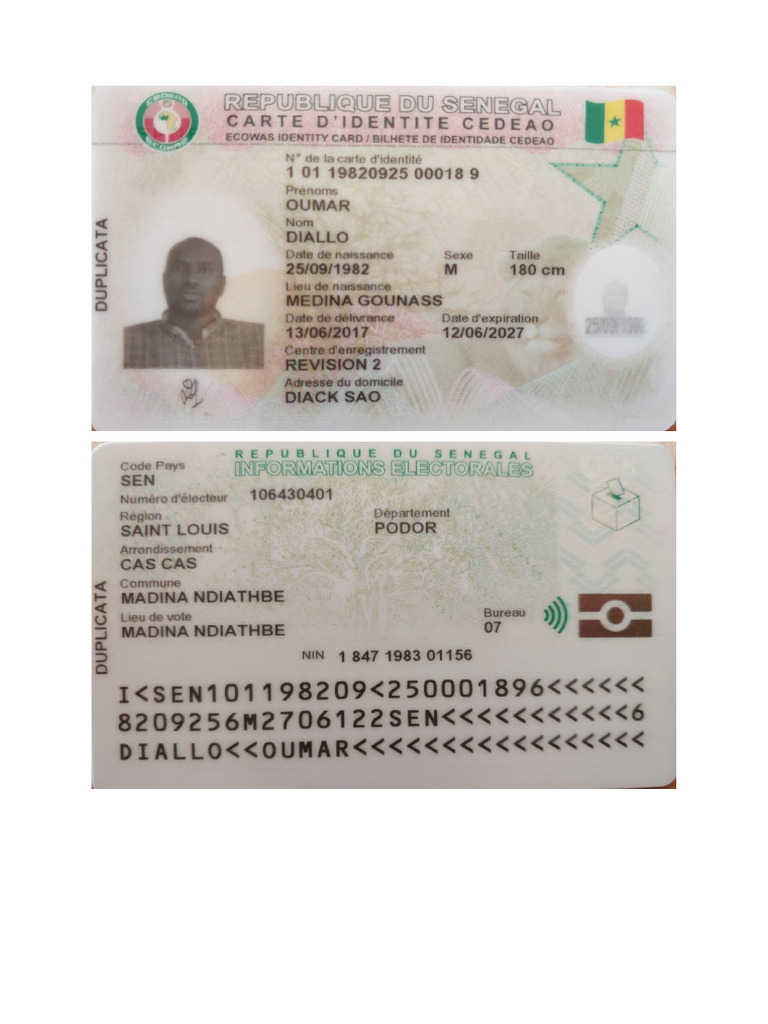Carte D Oumar | PDF