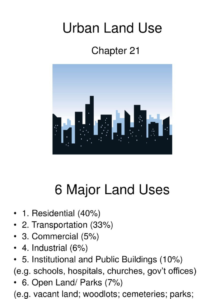 Land Use | PDF