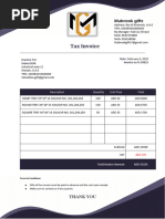 Annual Turnover Declaration Letter | PDF | Taxes | Signature