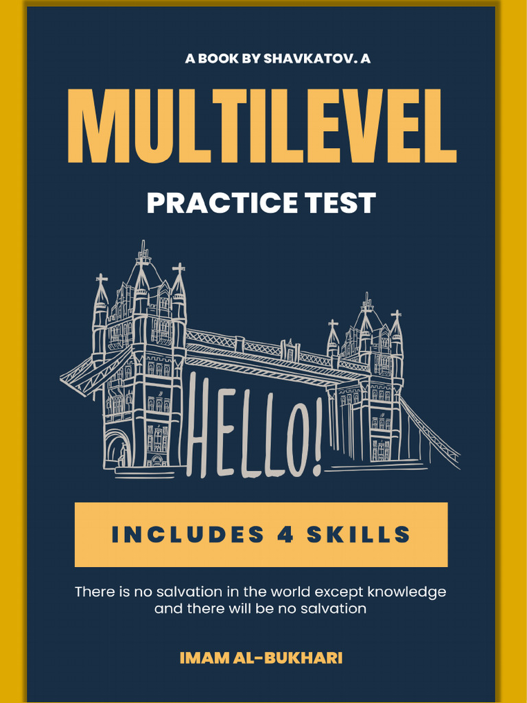 Multilevel Full Test Pdf