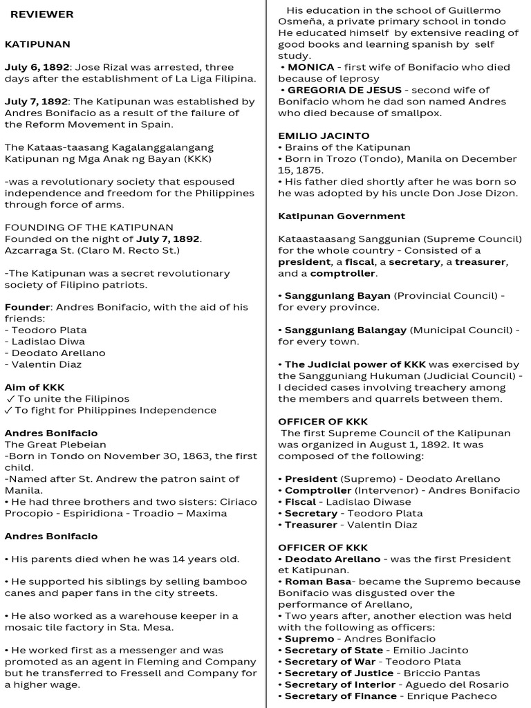 History Reviewer - 20250113 - 211224 - 0000 | PDF | Spanish East Indies ...