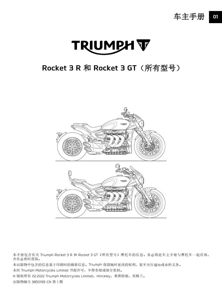 TRIUMPH Rocker3 Om | PDF