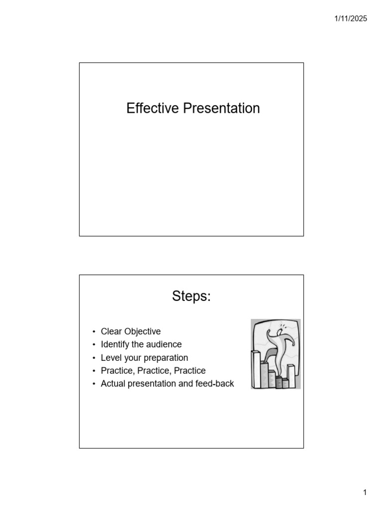 Mastering Effective Presentations Guide | PDF