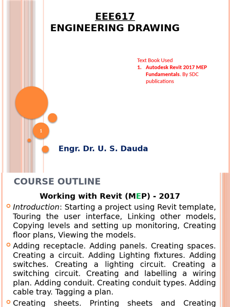 Revit MEP 2017 Engineering Drawing Guide | PDF | Autodesk Revit | Computing