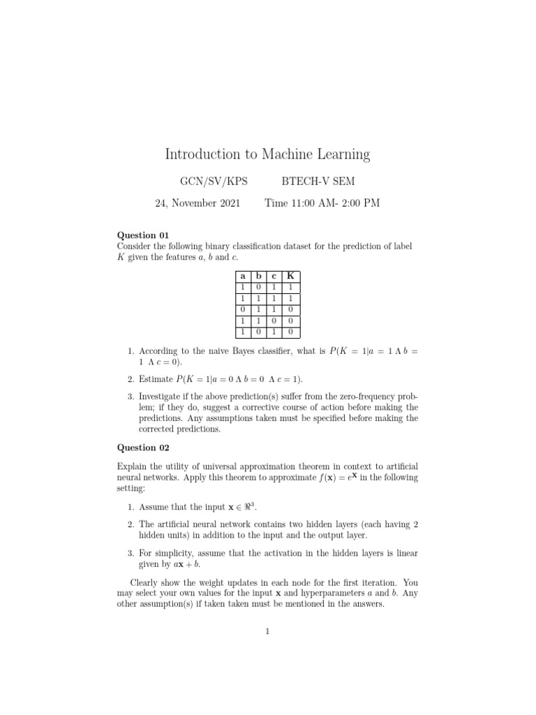 Machine Learning Concepts and Techniques | PDF | Support Vector Machine ...