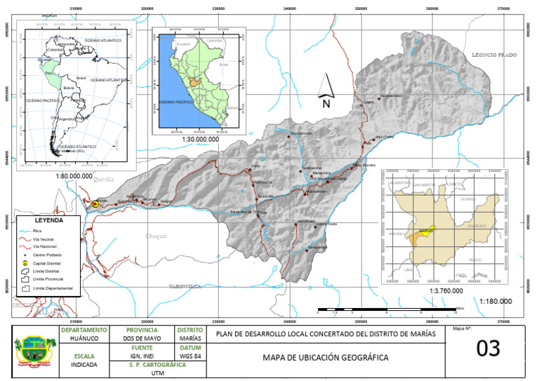 3 - Mapa de Ubicacion Geografica | PDF
