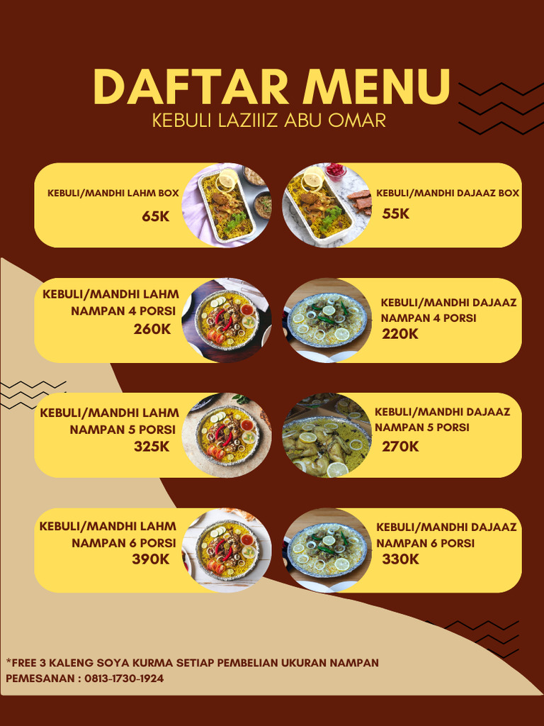 Daftar Harga Kebuli - 20240323 - 112732 - 0000 | PDF