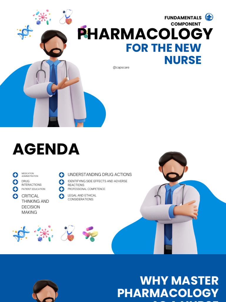 Pharmacology Essentials For New Nurses Pdf Pharmacology Nursing