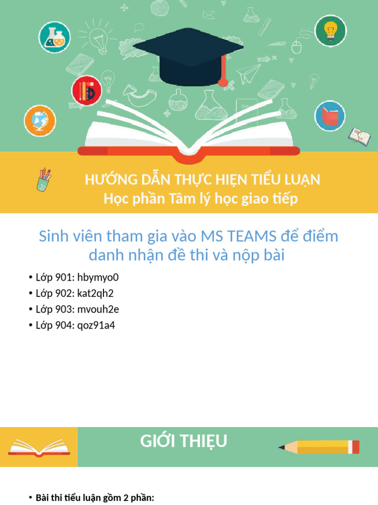 Huong Dan Thuc Hien Tieu Luan TLH Giao Tiep | PDF