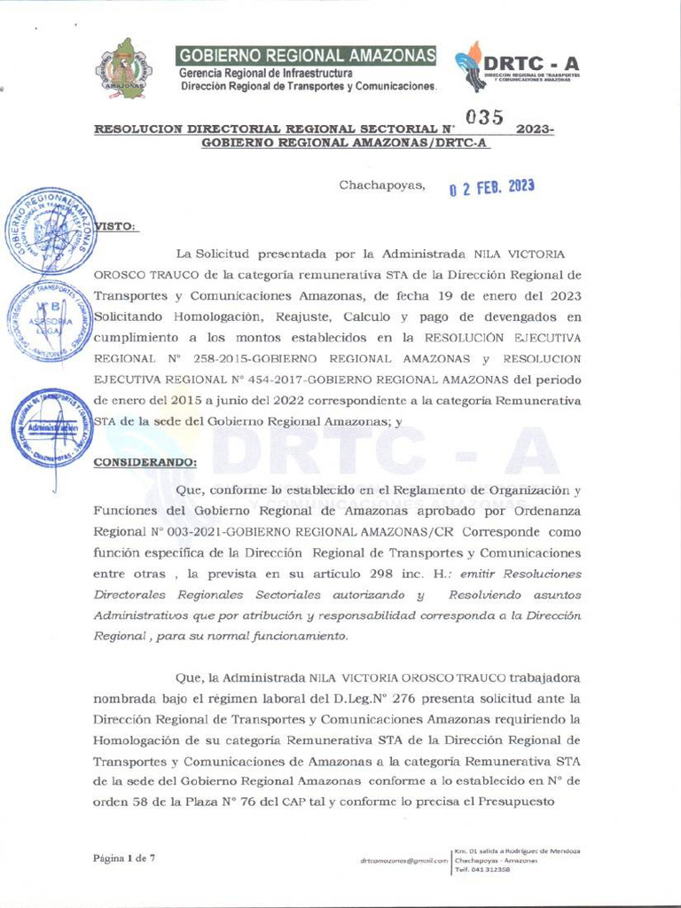 RDRS 035-2023 PDF | PDF