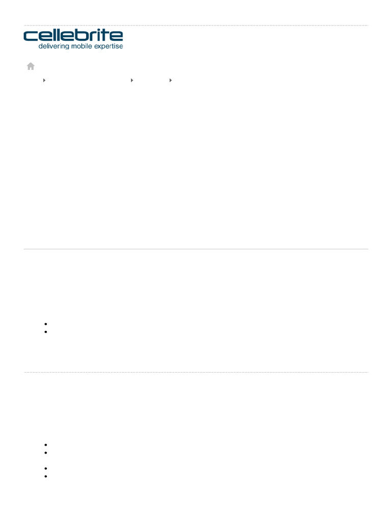 Cellebrite - Análise Forense de IOS | PDF | iOS | iPhone