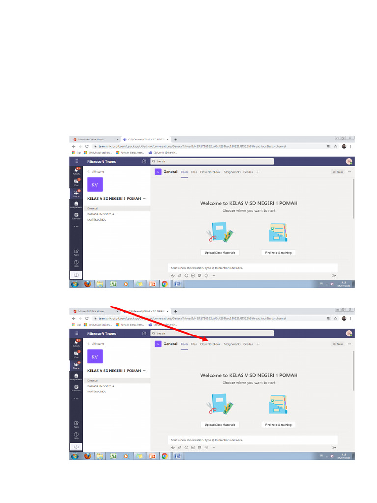 Panduan OneNote Class Notebook | PDF