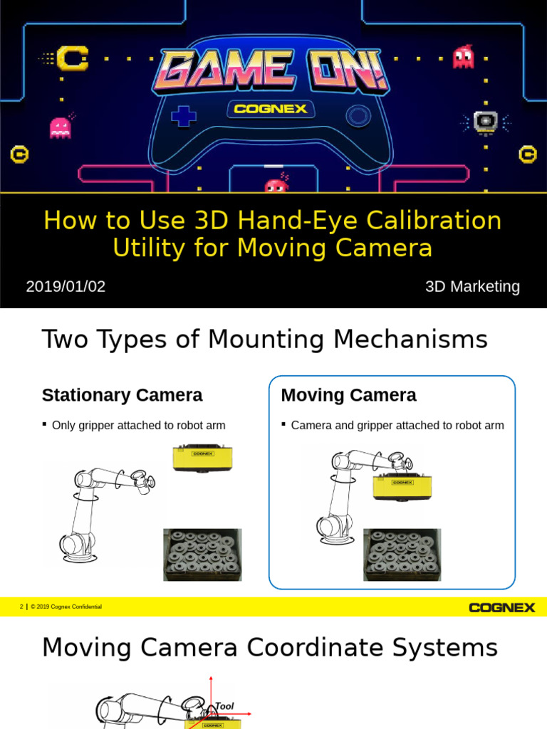 How To Use 3D Hand-Eye Calibration Utility For Moving Camera | PDF ...