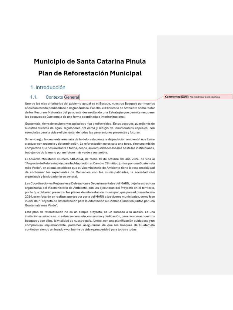 Ejemplo - Santa Catarina Pinula | PDF | Los bosques | Deforestación