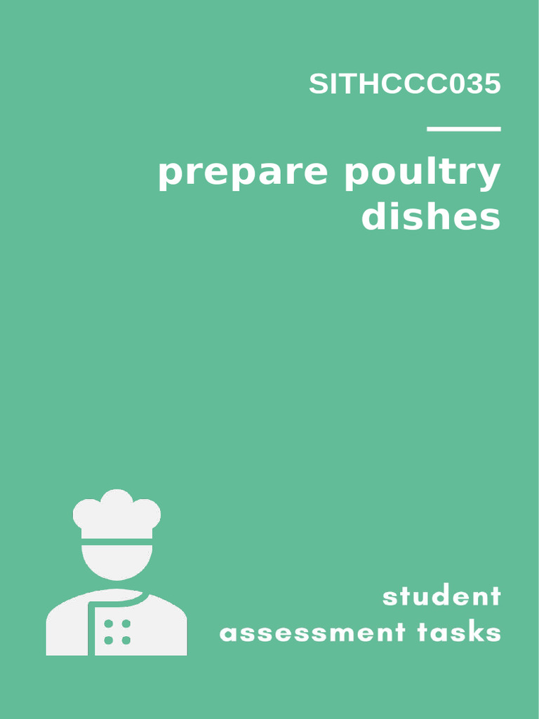 SITHCCC035 Student Assessment Tasks | PDF | Cooking | Roasting