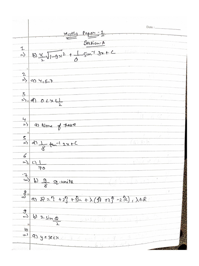 SP1 Test1 | PDF
