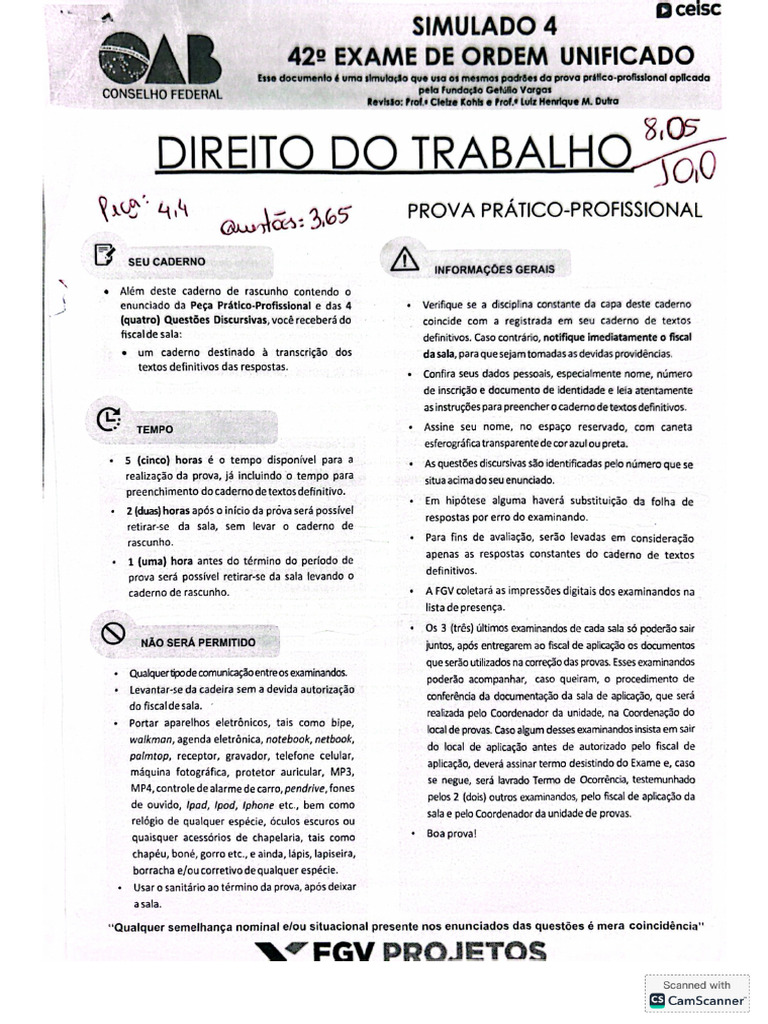 Simulado Oab | PDF