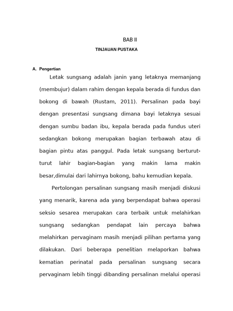 BAB II Letsu | PDF