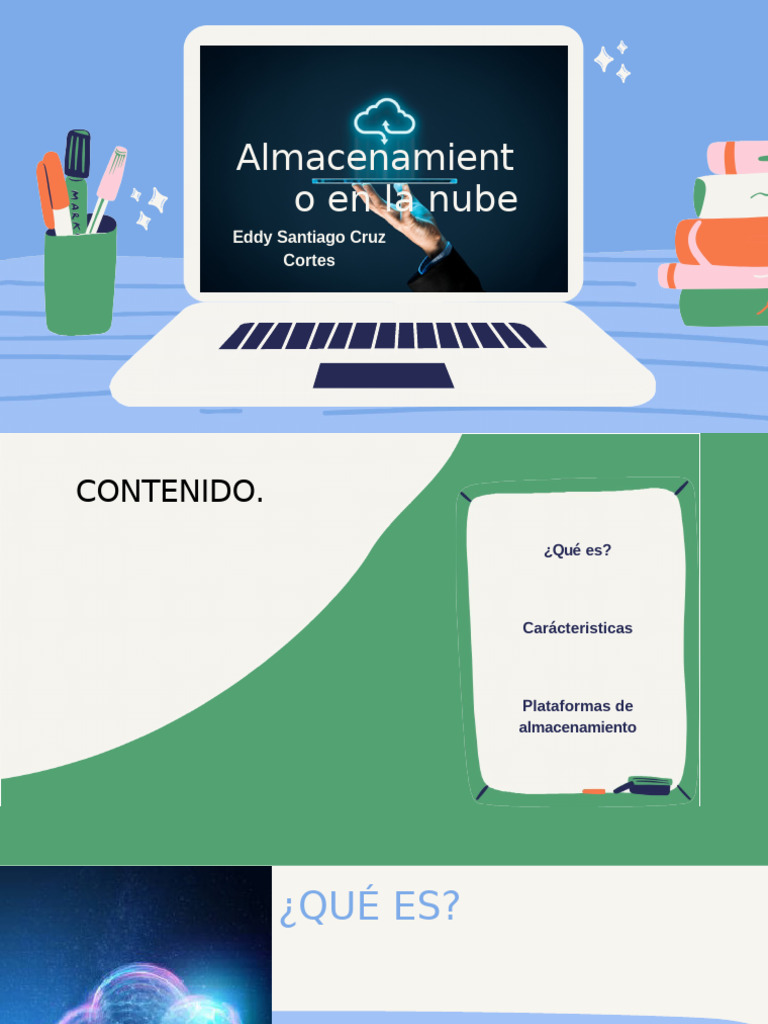 Almacenamiento en La Nube | PDF | Archivo de computadora | Computación ...