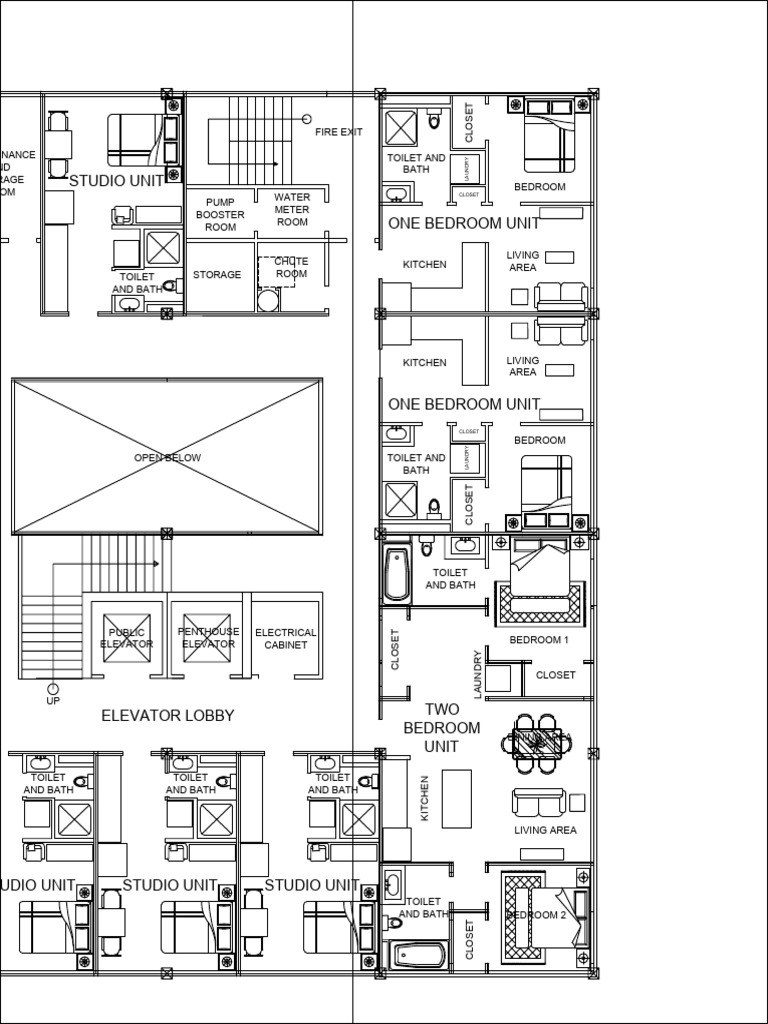 Building Floor Plan Overview | PDF | Home | Room