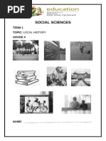 Grade 4 Local History Project Guide | PDF | Information | Learning