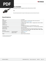 Keyence IV4-G500CA Sensor Data Sheet | PDF | Lighting | Exposure ...