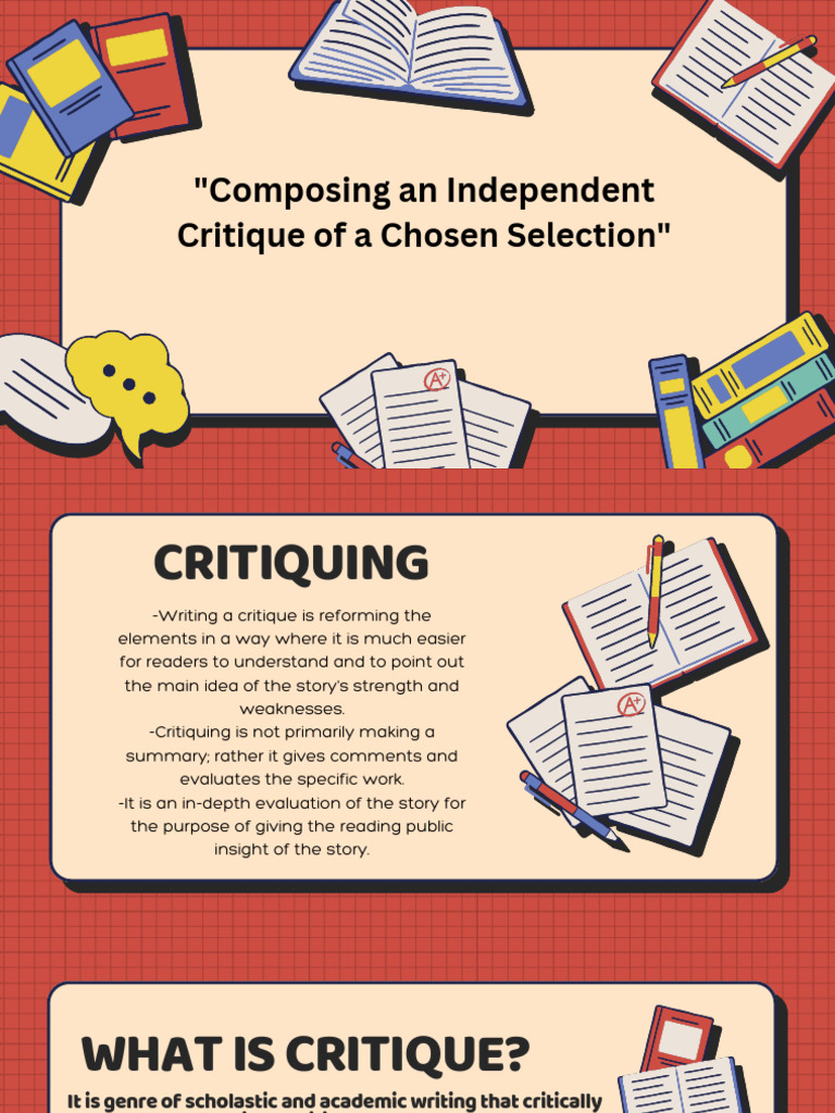 How to Write an Effective Critique | PDF