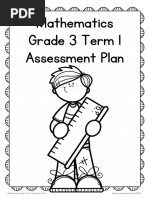 Gr. 3 Term 1 Mathematics Lesson Plans | PDF