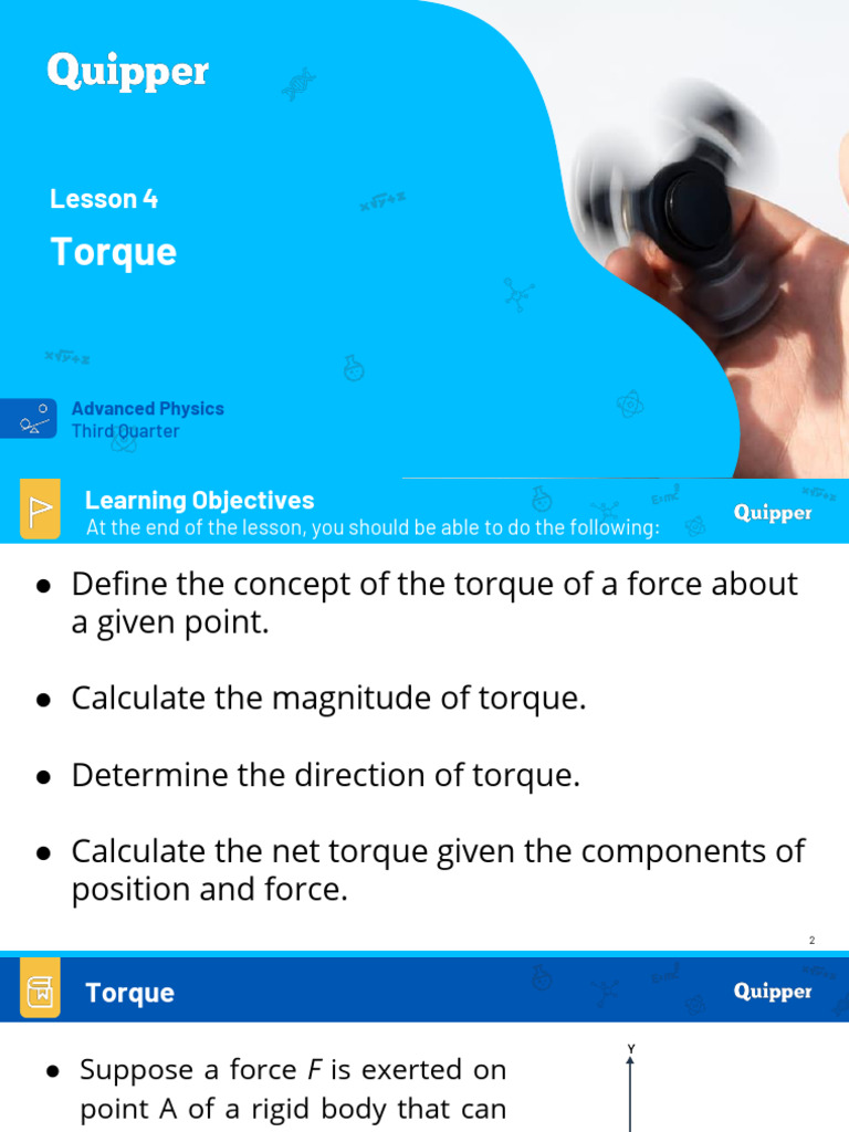 Advanced Torque Concepts | PDF | Torque | Force