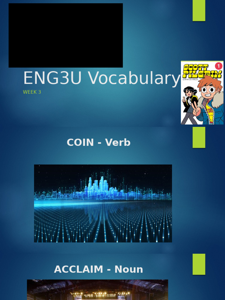 Eng3u - Week 3 | PDF