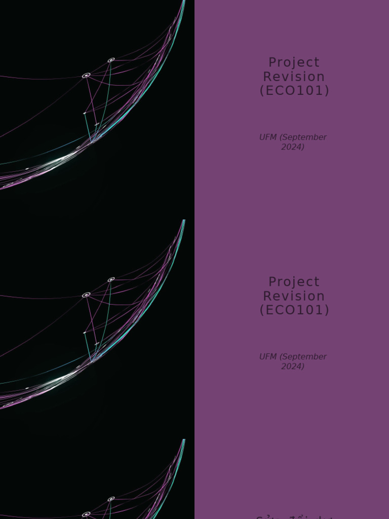 Project Revision (ECO101) Slides - PPTX 20241223 094400 0000 | PDF