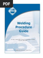 Welding Procedure Preparation