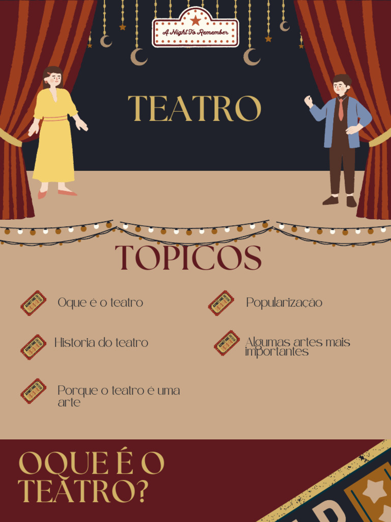 História e Importância do Teatro | PDF | Romeu e Julieta | William ...