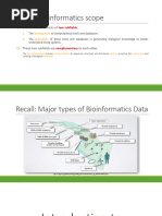 Types and Importance of Biological Databases | PDF | Bioinformatics | Omics
