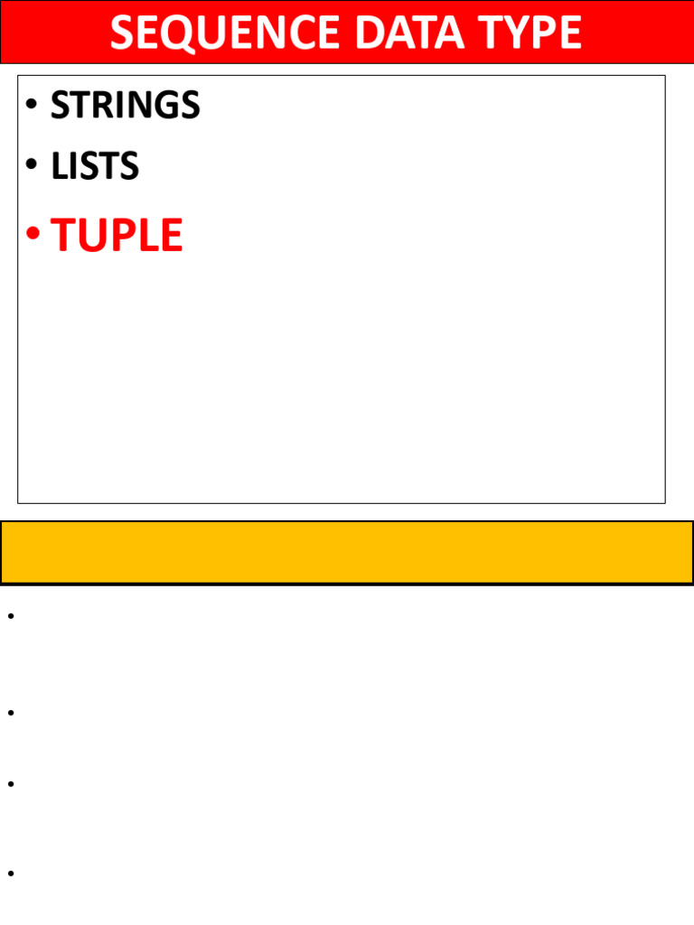 11-TUPLE | PDF | String (Computer Science) | Data Type