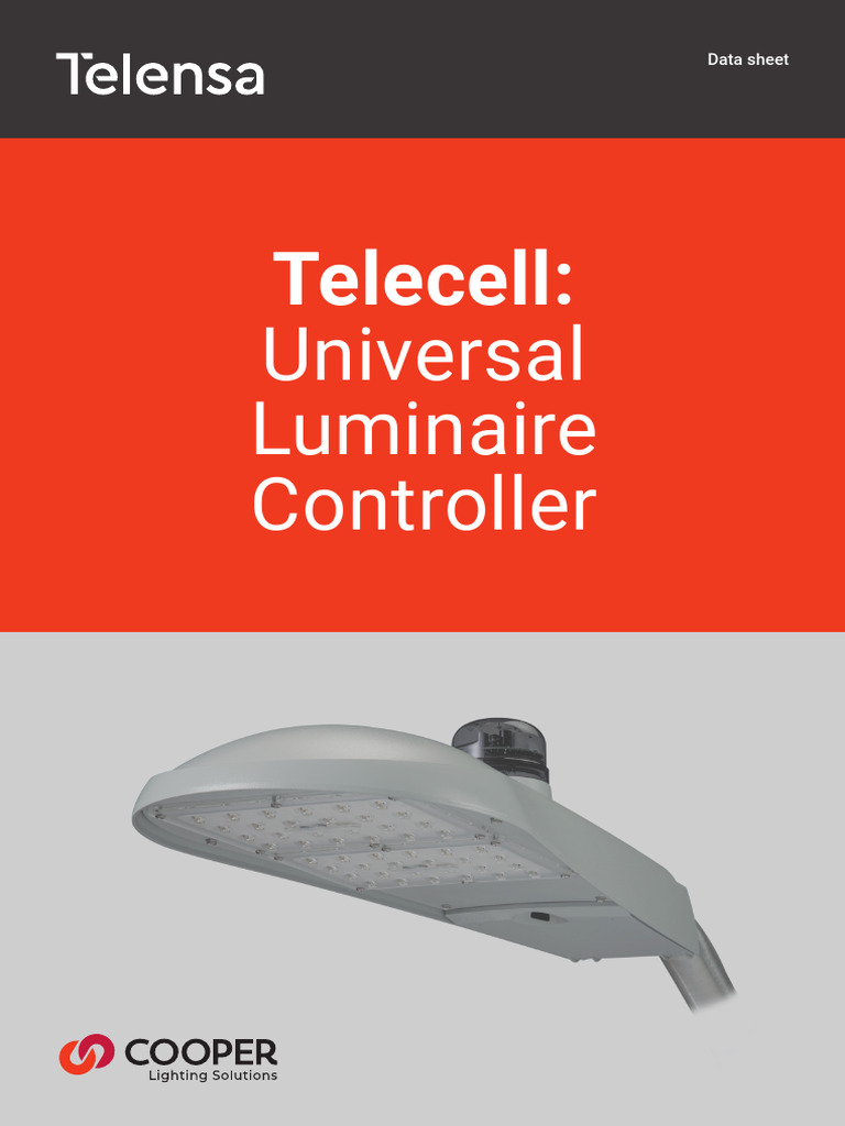 Telecell Universal Luminaire Controller | PDF | Wireless ...