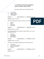 Chaper 4 (Hardware) Review Questions Laudon & Laudon Book (2007)