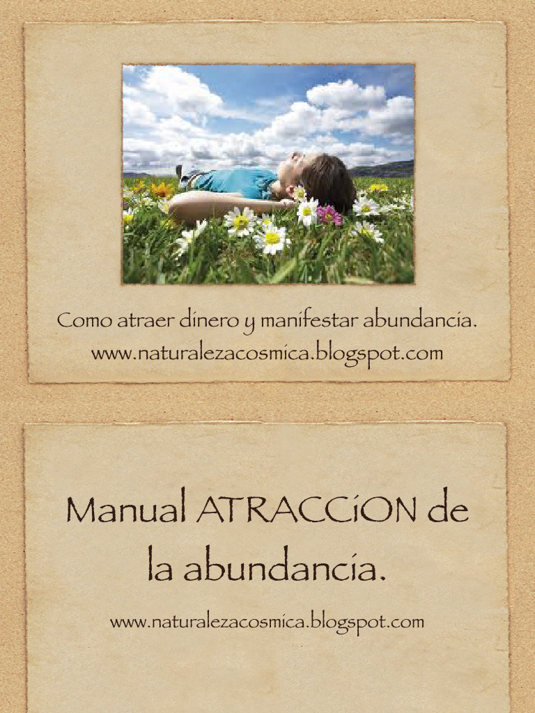 Como Atrer Dinero y Manifestar Abundancia | PDF | Experiencia | Pensamiento