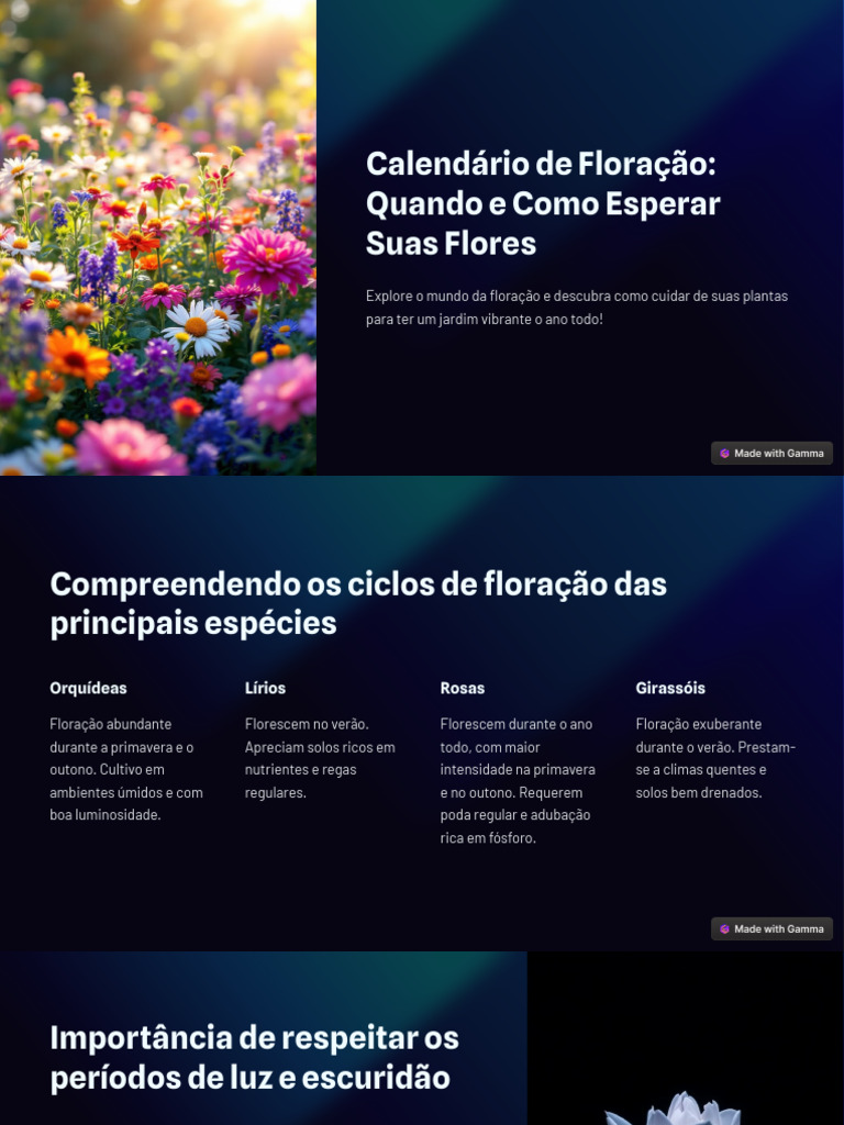 Guia Completo de Floração de Plantas | PDF | Plantas | Botânica