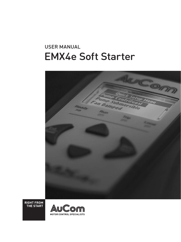 EMX4e Soft Starter User Manual | PDF | Fuse (Electrical) | Power Supply