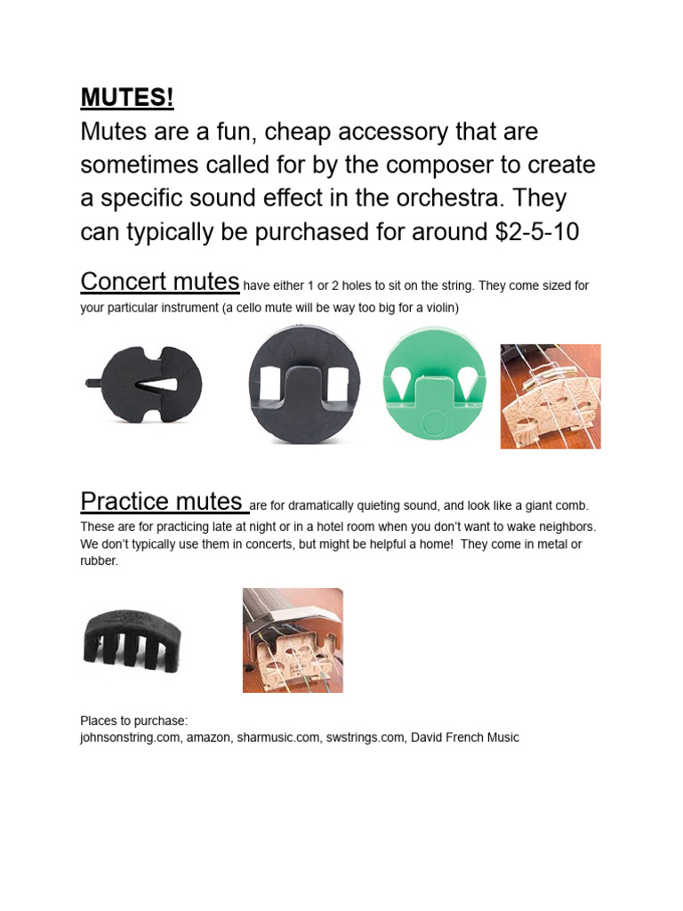 MUTES | PDF
