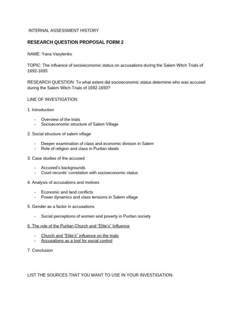 2007.yana Vasylenko - IA RQ PROPOSAL FORM 2 | PDF